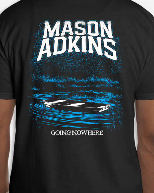 Going Nowhere T-shirt - Mason Adkins - Black/Blue